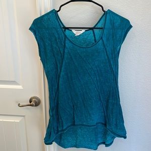 Sun and Shadow S short sleeve shirt blue